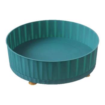Seasoned soy sauce and vinegar storage rack light luxury fruit plate