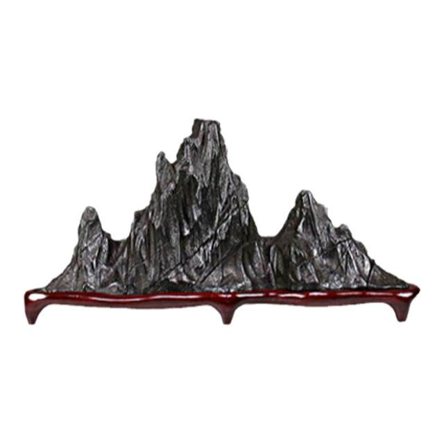 Lingbi stone orchid Chinese stone mountain ornament Zen meaning