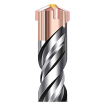 German tungsten steel drill bit for drilling concrete impact electric hammer with elongated square handle wall-penetrating round handle four-pit alloy blade