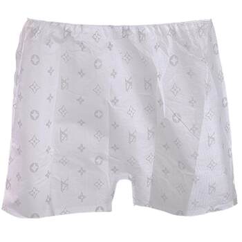 ອາບນ້ໍານວດທີ່ຖິ້ມອອກ boxer shorts ຜູ້ຊາຍສີຂາວ underwear ຕີນອາບນ້ໍາ sauna sweat steaming ເຈ້ຍ underwear salon ຄວາມງາມພິເສດ