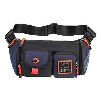 One-shoulder crossbody men's bag nylon waterproof casual chest bag