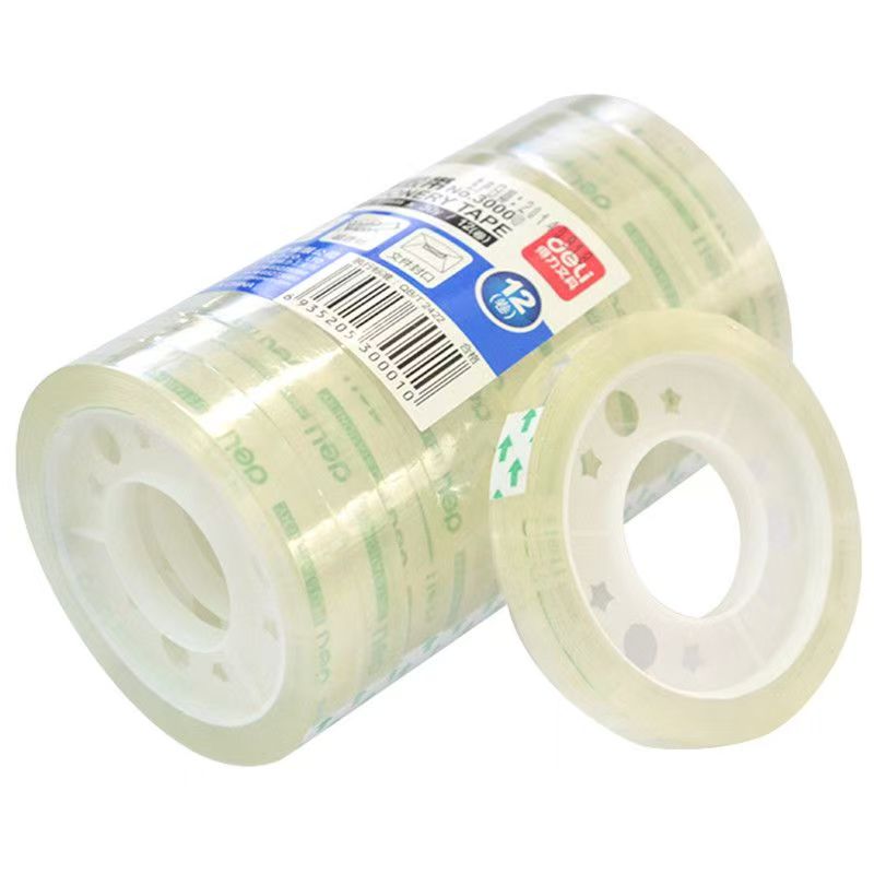 Transparent tape small roll tape for students with wide adhesive paper
