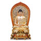 Seven Treasures Tathagata Buddha Statue Brass Home Decor Crafts