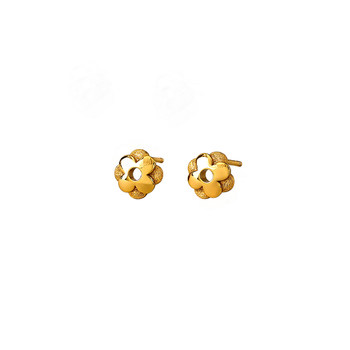 Bai lan baoxianghua earrings 925 silver earrings small and exquisite jewelry for women ed4788