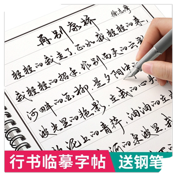 Adult copying practice copybook