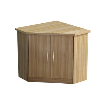 Triangular cabinet-type tv storage curved bedroom storage rack
