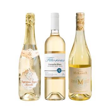 Imported semi-sweet white wine moscato sparkling wine