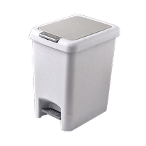HOUYA trash can household bathroom toilet with lid kitchen large capacity living room light luxury foot-operated bucket