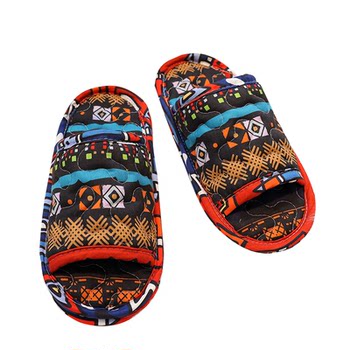 Ethnic style slippers silent men and women