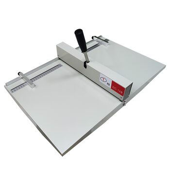 Daton manual creasing machine advertising folding cover production
