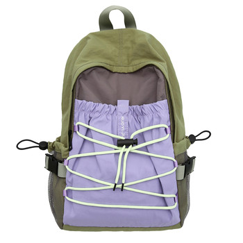 Niche contrasting color ultra-light portable outdoor travel backpack