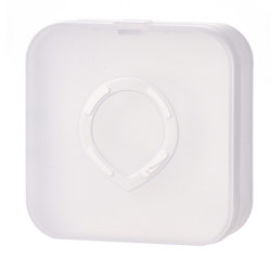 Powder Puff Camera Storage Box for Women, Ermu Tao Special Empty Box, Portable, Breathable, Dust-Separated, Large Cpb Powder Puff Box