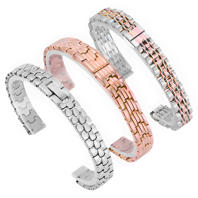 Ladies Steel Strap Small Size Universal Metal Bracelet