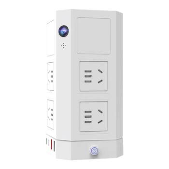Hd night vision surveillance socket camera monitoring socket