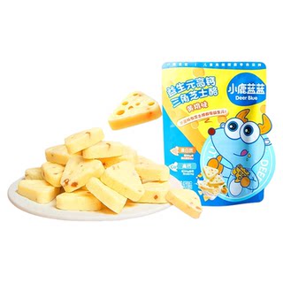 小鹿蓝蓝益生元高钙三角芝士酪奶酪块宝宝儿童零食无添加糖