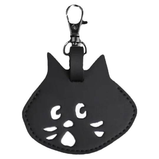 net惊讶猫个性创意钥匙包情侣汽车钥匙套可爱挂件钥匙收纳
