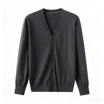 Xiao zhan's same v-neck knitted cardigan autumn sweater Xiao zhan's same v-neck knitted cardigan autumn sweater