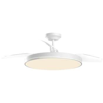 Op lighting large size fan light for living room and bedroom