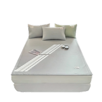 Ice silk mat for summer home three-piece set foldable student dormitory single mat machine washable ice silk mat