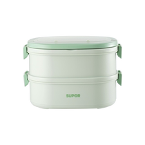 Supor insulated lunch box office worker portable stainless steel lunch box multi-layer large capacity student lunch box 44