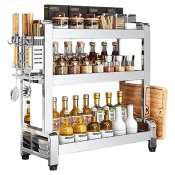 Seasoning storage rack