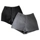 FASC homemade high-waisted black suit shorts for women 2025 new autumn and winter outer wear gray small slimming hot pants
