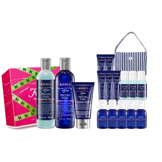 【双11现货抢购】科颜氏男士水乳洗面奶护肤套装送男友礼盒^百补