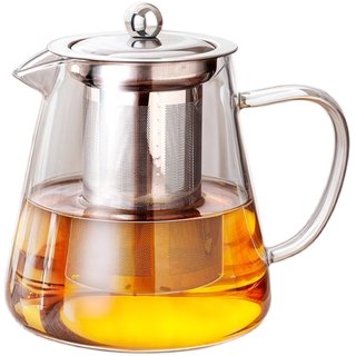 Thickened glass teapot