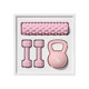 Dumbbell kettlebell yoga column set combination for home use