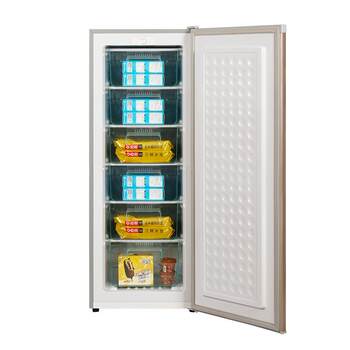 Chigo vertical freezer drawer storage