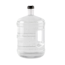 Pure Water Barrel Home Drinking Water Dispenser Mineral Water Food Grade Transparent Empty Barrel Outdoor Large plastic on-board water storage barrel