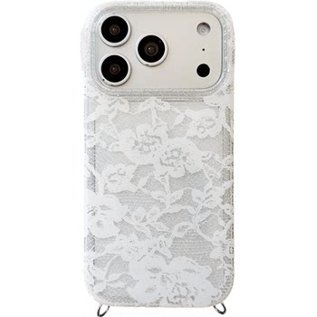 French retro lace iphone17 magnetic phone case
