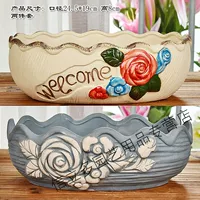 Цветочный горшок Manman, набор из 2 предметов, большой++, керамика