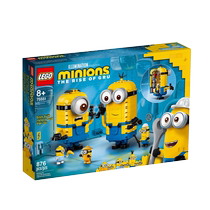 (самозанятые) LEGO Lego 75551 Play в более мелком жёлтом мужчине украденное молоко Dads серия Сборка строительных блоков игрушечный подарок