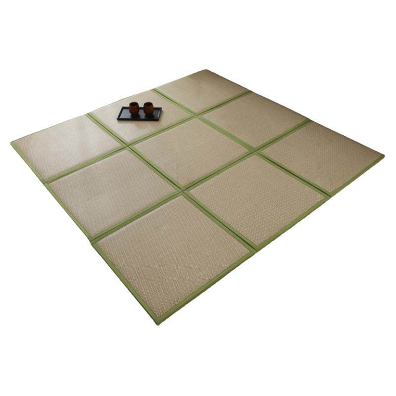Japanese spliced rattan summer living room balcony mat