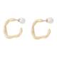 MOUSSY 2026 Spring New Product Unique Personalized Polygonal Irregular Earrings 010ISA56-6501