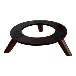 音响支架适用哈曼卡顿琉璃2/3/4代水晶实木桌面放置减震三脚底座