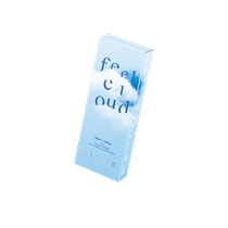 (Self-operated) Qifuli givre transparent silicone hydrogel daily disposable 10 disposable hydrating contact lenses for myopia