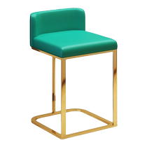 Stainless steel jewelry store chairs and stools glasses store gold store special counter chairs high chairs bar stools light luxury bar chairs