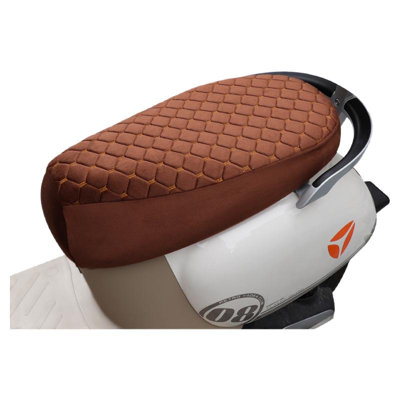 Pedal electric vehicle seat cushion cover to prevent cold and keep warm in winter