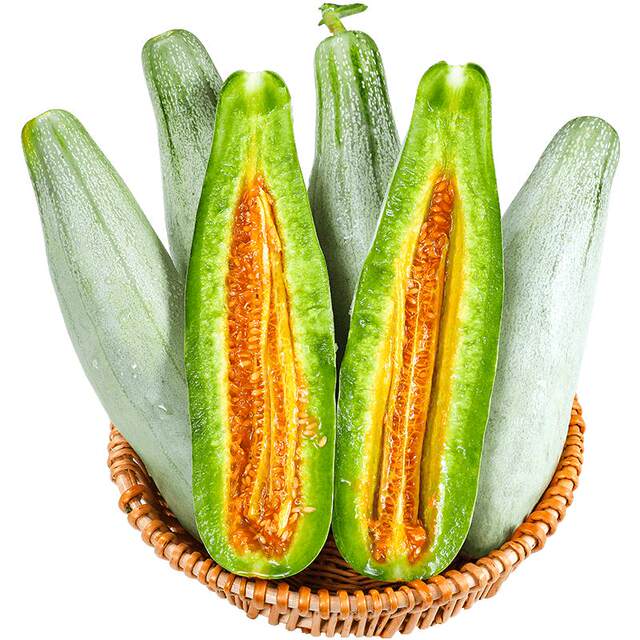 Ice cream, croissant, melon, 4.5 Jin, equal to 0.5 kg, sweet and juicy