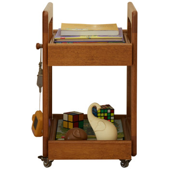 Children's mobile multi-functional schoolbag rack