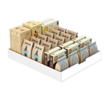 Drawer pull storage basket kitchen seasoning storage box