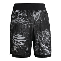 Under Armor official UA CURRY Year of the Dragon Bruce Lee joint mens basketball sports mesh shorts 1385307