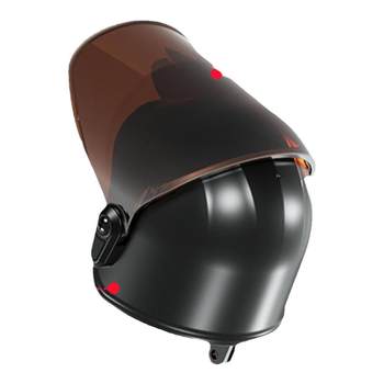 Kaiweige car mobile phone holder sun visor rain and sun protection motorcycle riding shockproof electric vehicle mobile phone holder cap