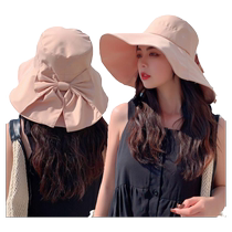 Butterfly Knot Sun Hat Children Spring Great Peak Hat Day Series Fashion Fisherman Hat Out of the beach Fashion sun hat