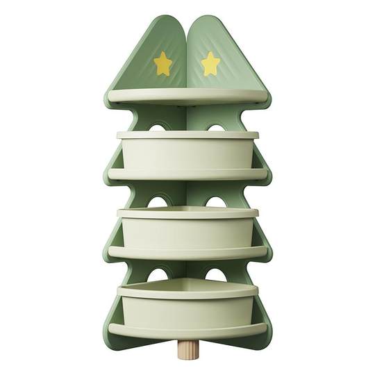 Habib tree corner storage rack super space-saving