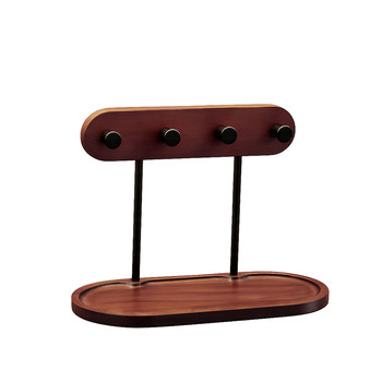 Entrance key solid wood shelves living room decorative ornaments