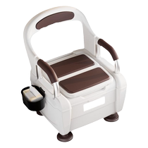 Elderly toilet seat household removable portable disabled elderly pregnant patient indoor safety toilet chair