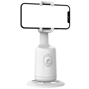 PTZ ຕິດຕາມສິ່ງຂອງປອມ 360 ອົງສາການຫມຸນແບບອັດຕະໂນມັດເຕັມຮູບແບບໂທລະສັບມືຖືຕ້ານການສັ່ນສະເທືອນສັ່ນສະເທືອນສຽງຕິດຕາມການຖ່າຍວິດີໂອແບບ panoramic selfie stick ວົງເລັບ